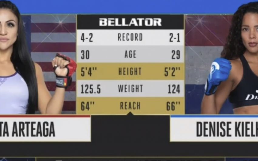 Видео боя Бета Артега - Дэнис Киелхольц Bellator 205