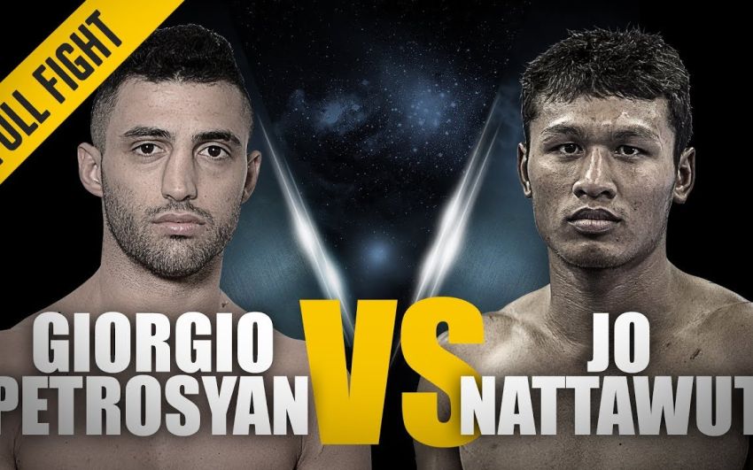 Видео боя Джорджио Петросян - Джо Наттавут One Championship: Dreams of Gold