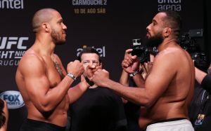 Видео боя Сирил Гэйн - Рафаэль Пессоа UFC Fight Night 156