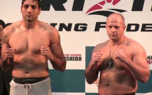 Взвешивание к турниру RIZIN FF 2: Емельяненко vs Сингх