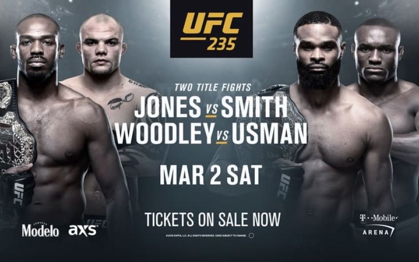 Результаты турнира UFC 235: Джон Джонс - Энтони Смит