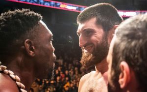 Видео боя Магомед Анкалаев - Далча Лунгиамбула UFC Fight Night 163