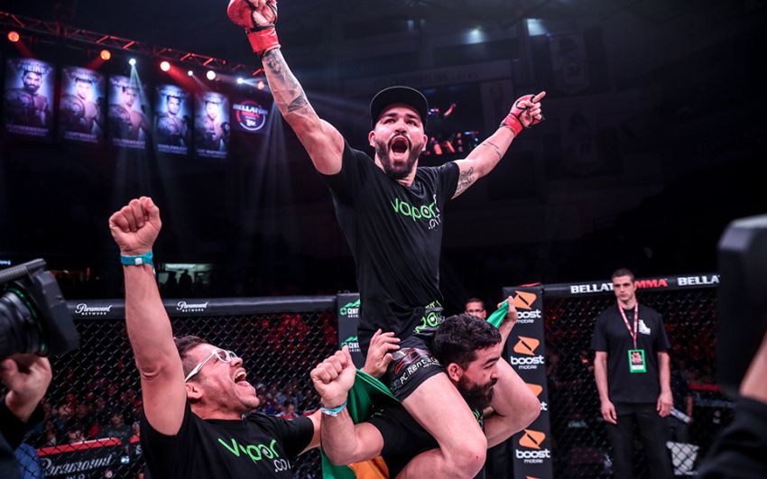 Прямая трансляция Bellator Newcastle: Патрики Фрейре - Райан Скоуп