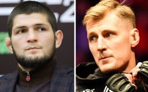 Хабиб Нурмагомедов - о Волкове: "Он всегда где-то рядом, но когда приходят большие бои, он не выигрывает"