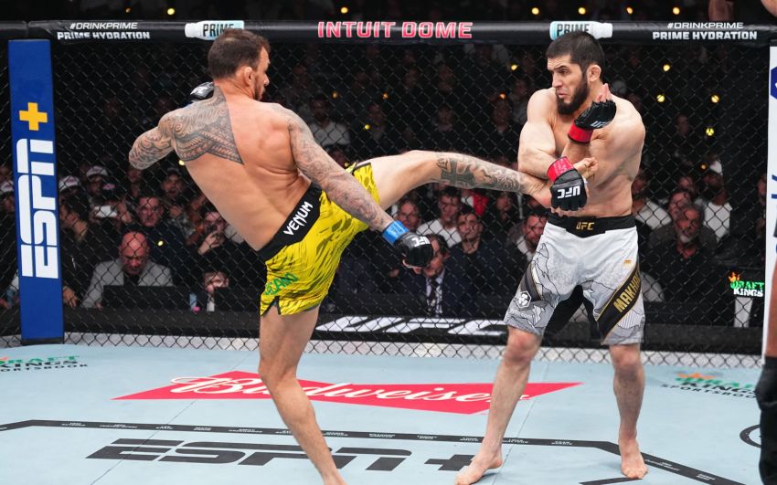 Видео боя Ислам Махачев – Ренато Мойкано UFC 311