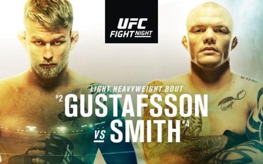 Файткард турнира UFC Fight Night 153: Александр Густафссон - Энтони Смит