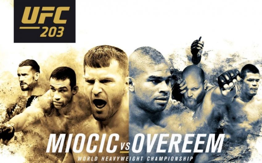 Прямая трансляция UFC 203: Стипе Миочиоч - Алистар Оверим