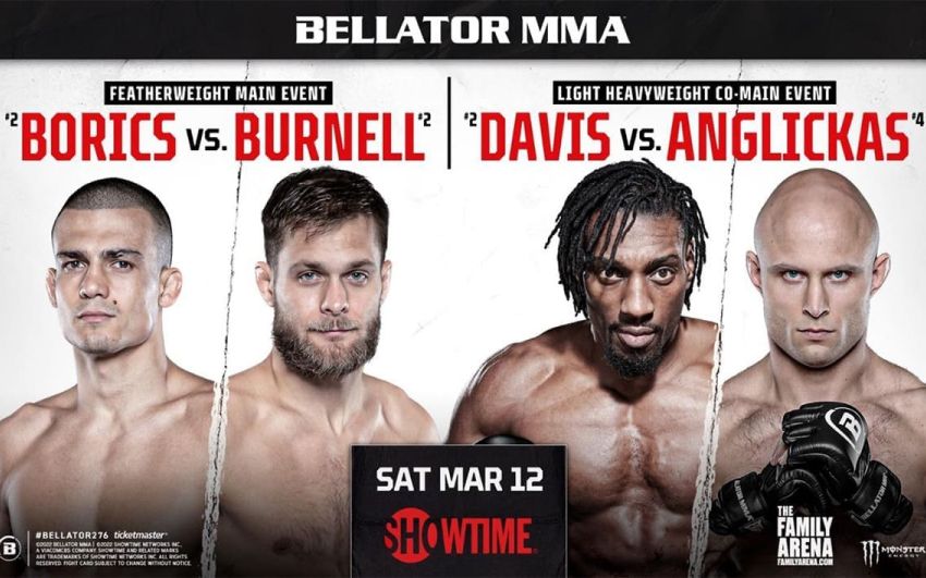 Результаты турнира Bellator 276