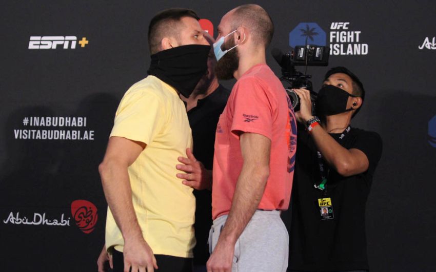 Видео боя Матеуш Гамрот - Гурам Катателадзе UFC on ESPN+ 38