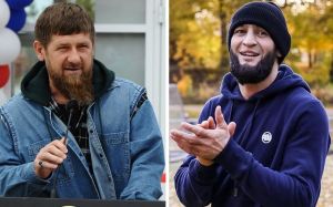 Хамзат Чимаев поборолся с Рамзаном Кадыровым