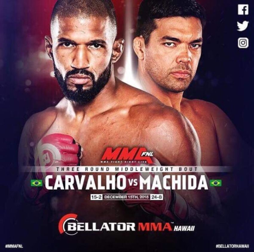 Лиото Мачида против Рафаэля Карвальо на турнире Bellator на Гавайях