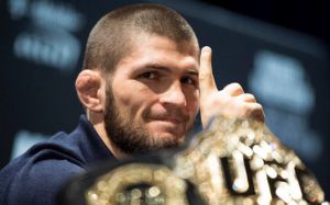 Хабиб Нурмагомедов поблагодарил фанатов за встречу в Москве перед UFC Fight Night 163