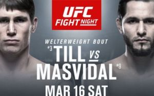 Прямая трансляция UFC Fight Night 147: Даррен Тилл - Хорхе Масвидаль