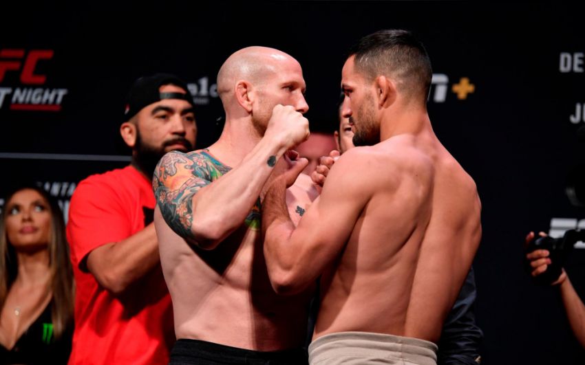 Видео боя Джош Эммет - Мирсад Бектич UFC on ESPN+ 13