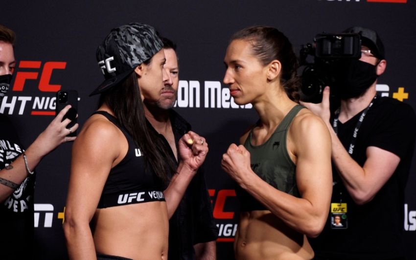 Видео боя Мэнди Бом - Ариани Липски UFC Fight Night 192