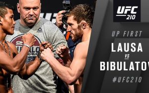 Видео боя Магомед Бибулатов - Дженел Лауса UFC 210