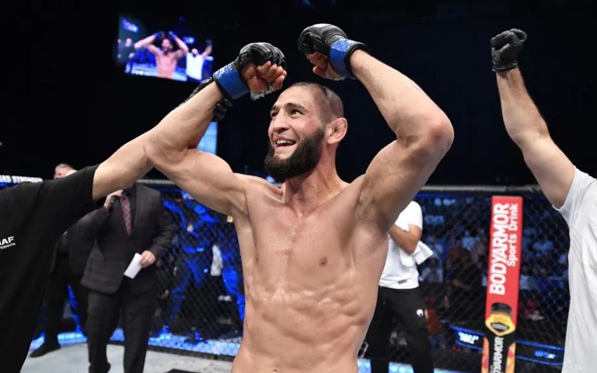 Слова Хамзата Чимаева после победы над Ли Джинглиангом на UFC 267