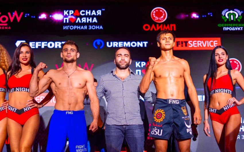 Видео боя Нурбек Кабдрахманов - Федор Бабич Fight Nights Global 95