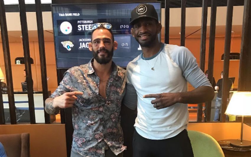 Сантьяго Понзиниббио поблагодарил Нила Магни за поединок на UFC Fight Night 140