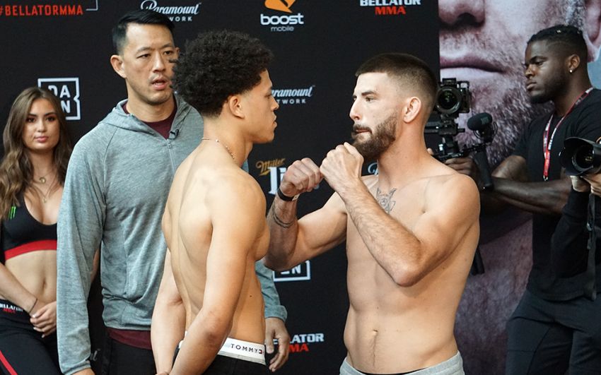 Видео боя Майк Кимбл - Крис Дисонил Bellator 225