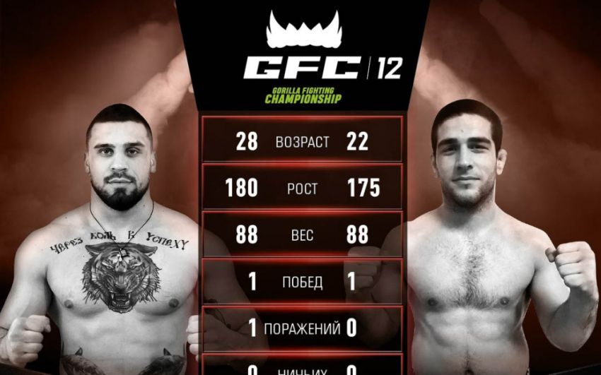 Видео боя Роман Готовцев - Торнике Сванидзе GFC 12 