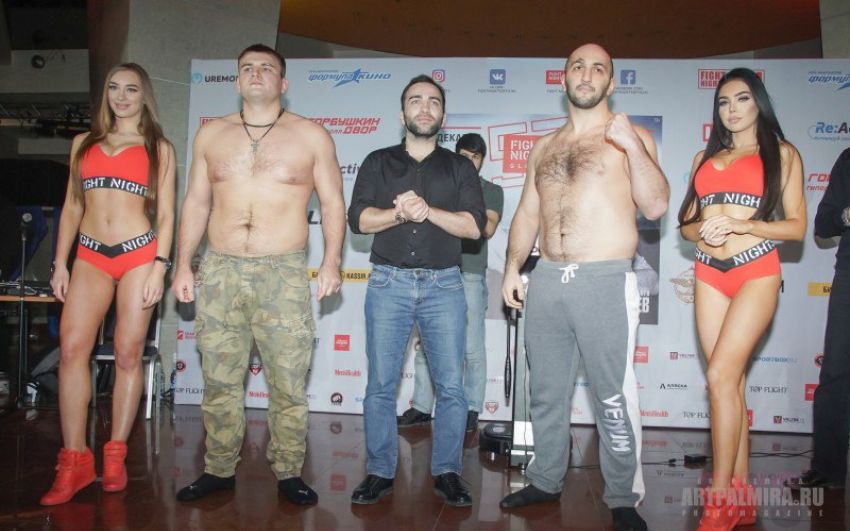 Результаты взвешивания FIGHT NIGHTS GLOBAL 57