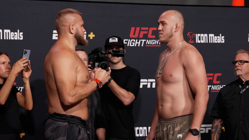 Результаты взвешивания UFC on ESPN 61