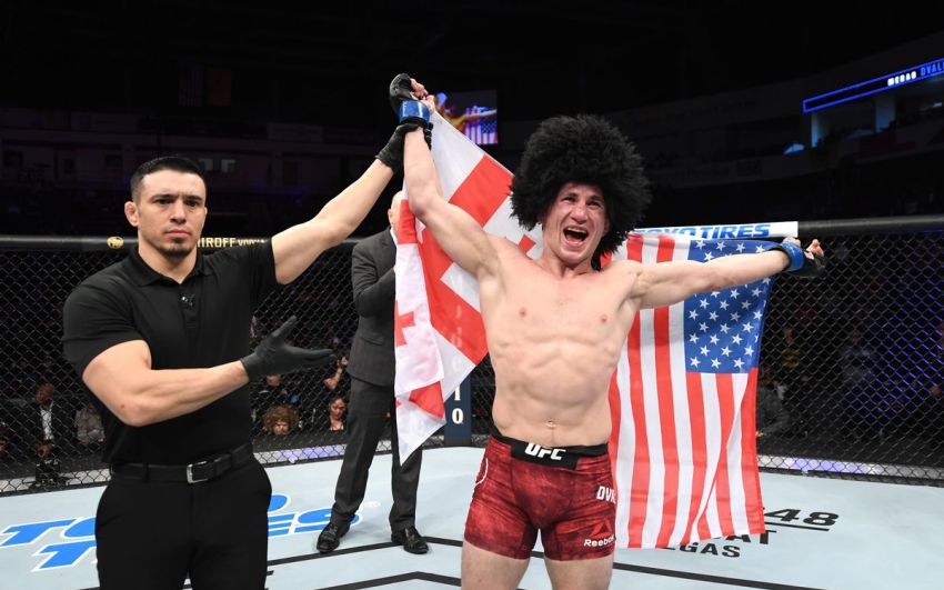 Рэй Борг выбыл из турнира UFC on ESPN 10, Мераб Двалишвили получил нового соперника