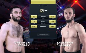 Видео боя Чермен Гобаев – Тамерлан Чагаев ACA 180