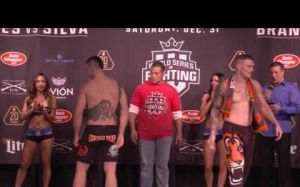 Взвешивание перед WSOF 34