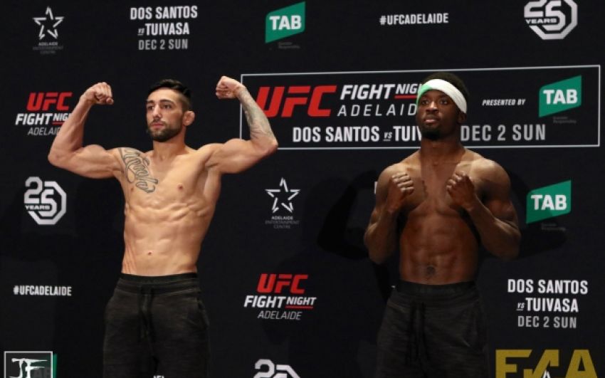 Видео боя Суман Моктариан — Содик Юсуфф UFC Fight Night 142