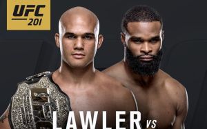 Робби Лоулер и Тайрон Вудли встретятся на UFC 201