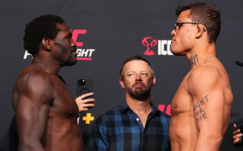 Результаты взвешивания участников турнира UFC on ESPN 62