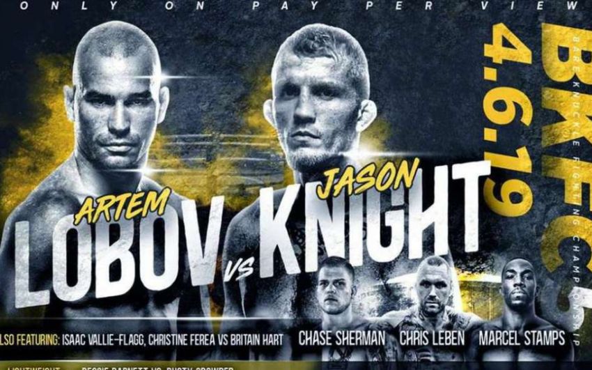 Файткард турнира BKFC 5: Артем Лобов - Джейсон Найт