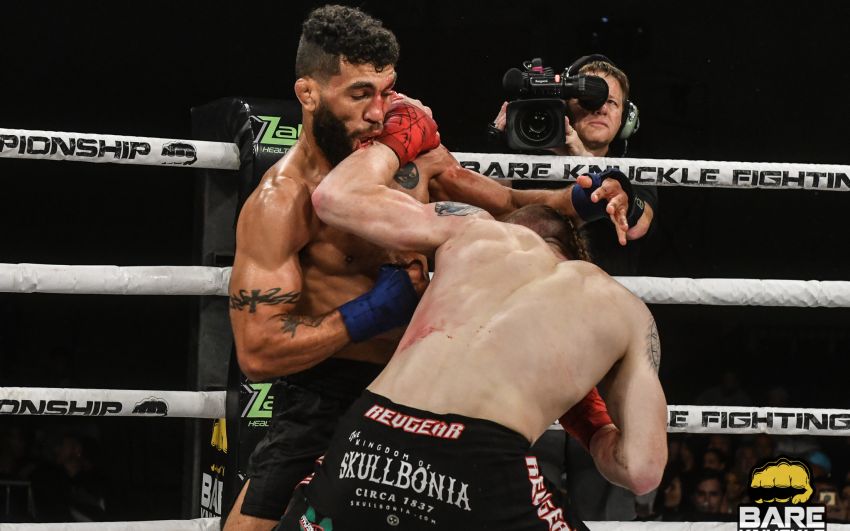 Видео боя Джим Алерс - Калеб Харрис BKFC 10