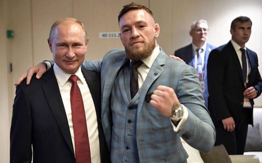Слух: Владимир Путин и Конор МакГрегор могут посетить турнир UFC 242 в Абу-Даби