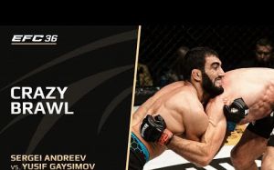 Видео боя Сергей Андреев – Юсиф Гасимов EFC 36