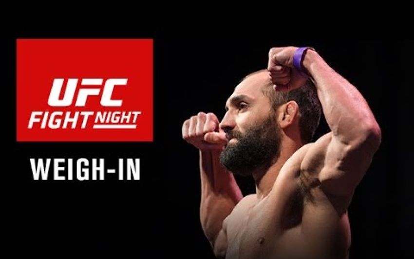 Fight Night Las Vegas: Официальная процедура взвешивания