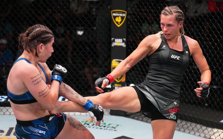 Видео боя Яна Куницкая - Кароль Роза UFC on ESPN 48