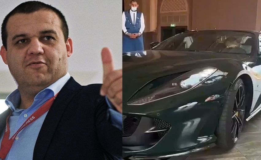 Глава IBA Умар Кремлев получил в подарок "Феррари"