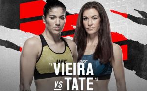 Ставки на UFC Fight Night 198: Коэффициенты букмекеров на турнир Миша Тейт - Кетлен Виейра