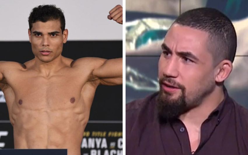 Бой Роберта Уиттакера и Пауло Косты исключен из карда UFC 284