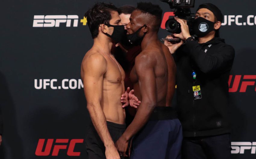 Видео боя Манель Капе - Алешандре Пантожа UFC Fight Night 184