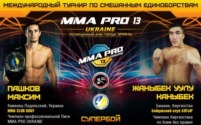 Прямая трансляция MMA Pro Ukraine 13