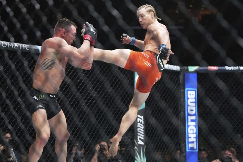 Видео боя Пэдди Пимблетт – Майкл Чендлер UFC 314