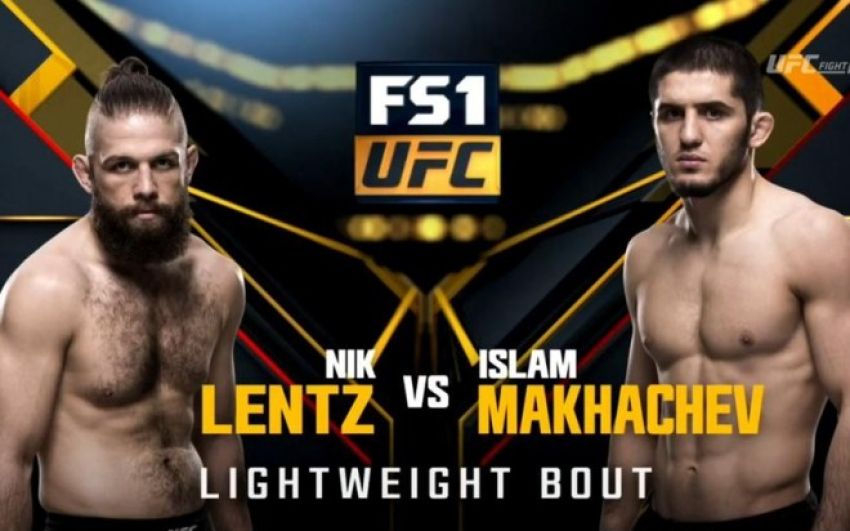 Видео боя Ислам Махачев - Ник Ленц UFC 208