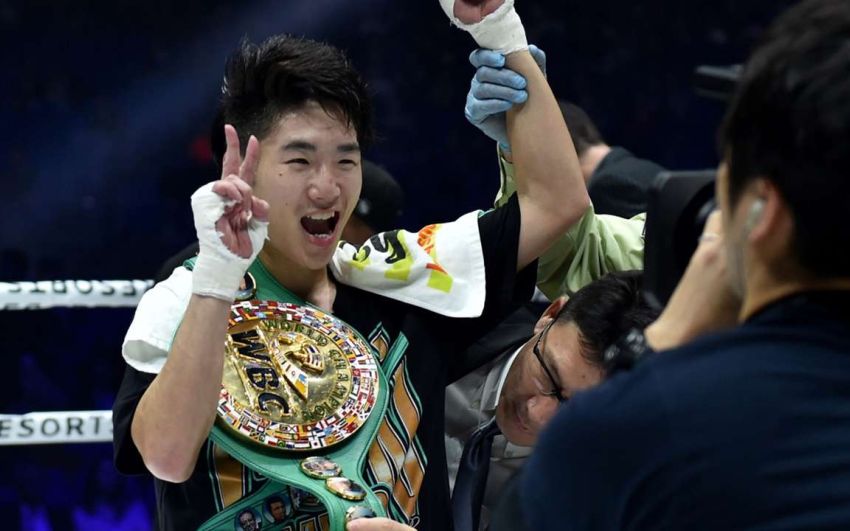 Кенширо Терайи остановил Хирото Киогучи, объединив титулы WBC и WBA в первом наилегчайшем весе