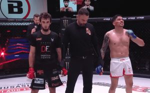 Видео боя Хасан Магомедшарипов — Джонатан Куирос Bellator 263