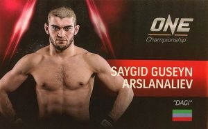 Видео боя Тимофей Настюхин - Сайгид-Гусейн Арсланалиев ONE Championship: Conquest of Heroes