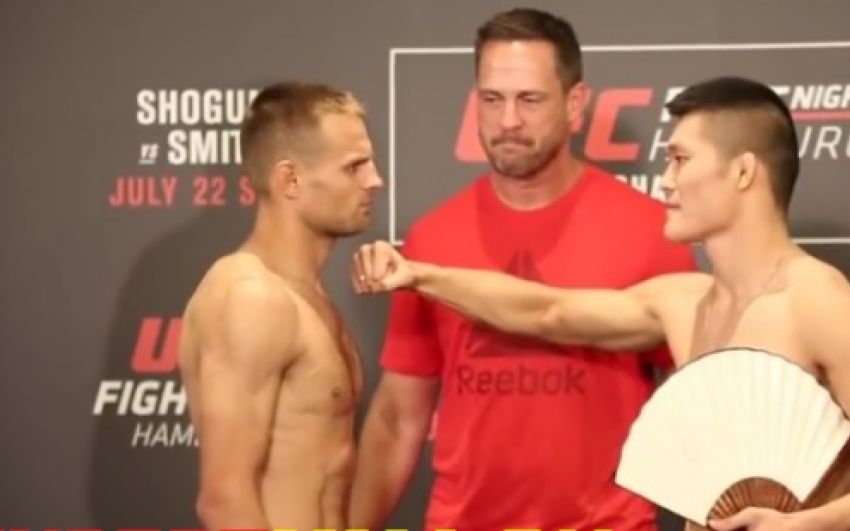 Видео боя Дэмиан Стасиак - Пинюань Лю UFC Fight Night 134